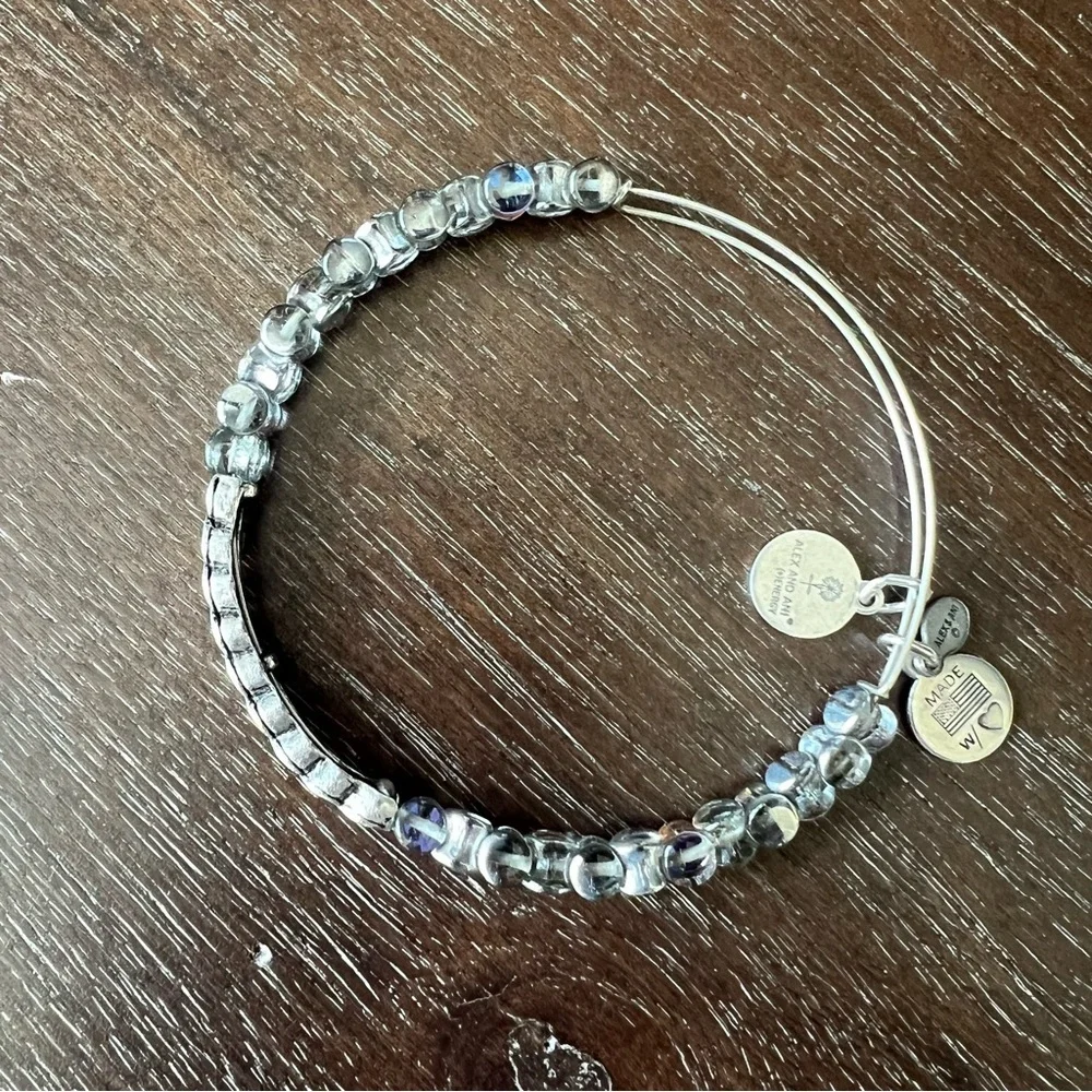 Alex and Ani Silver Indie Spirit Prism Winding Road Bracelet
